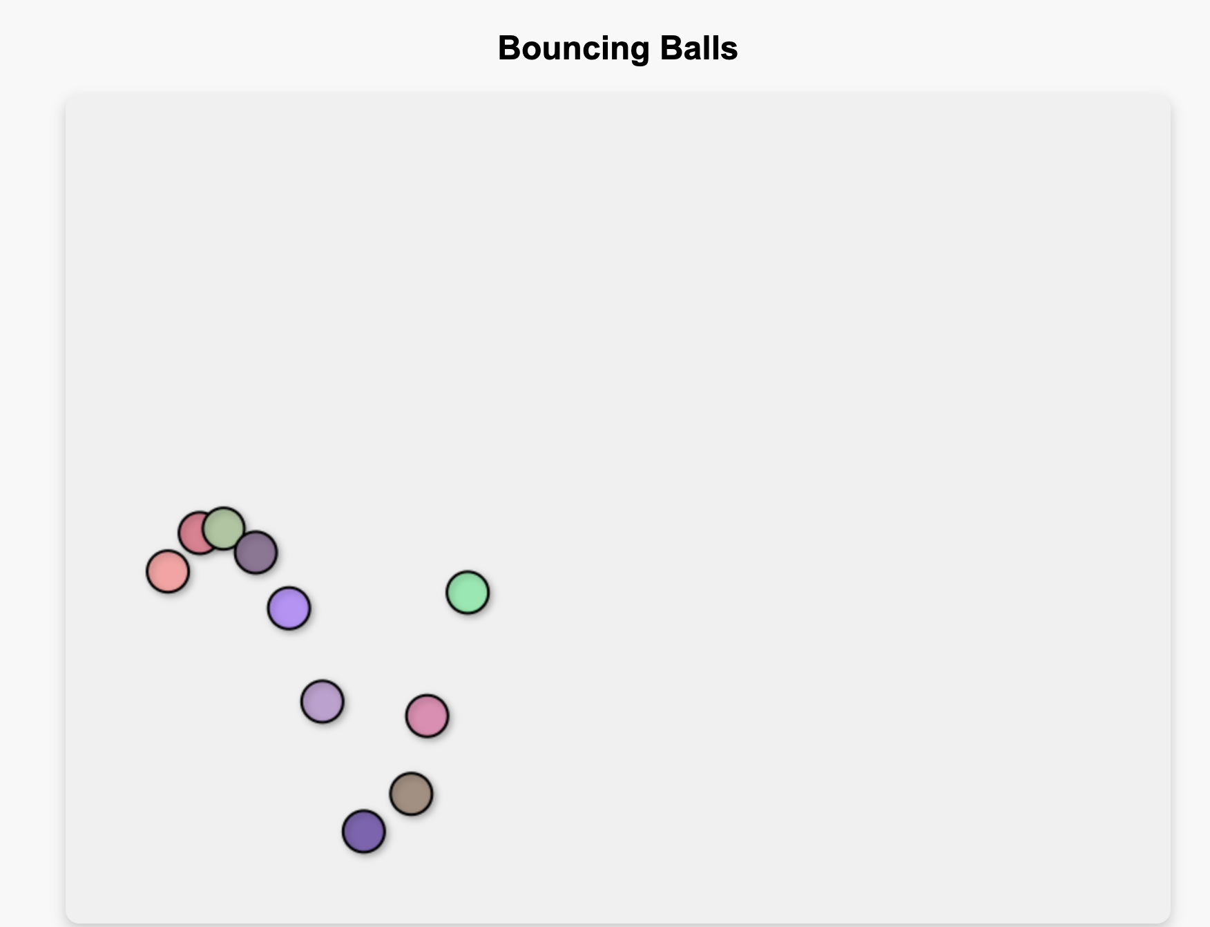 Bouncing Balls